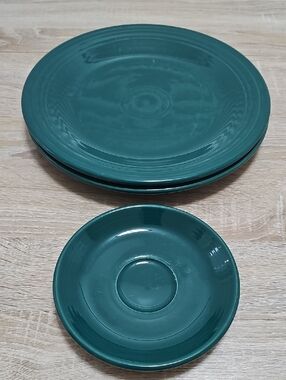 Fiestaware Evergreen Plates